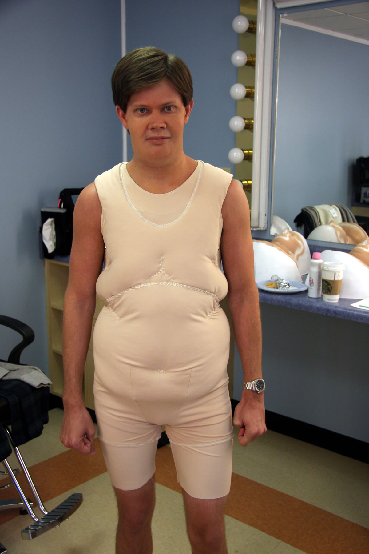 Under fat suit for the series 'One Tree Hill'